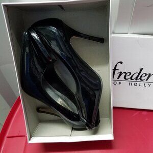 Frederick's of Hollywood Black Patent Heels